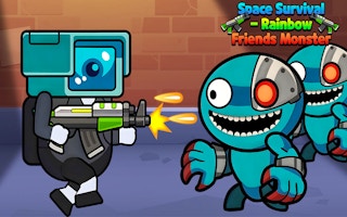 Space Survival Rainbow Friends Monsters